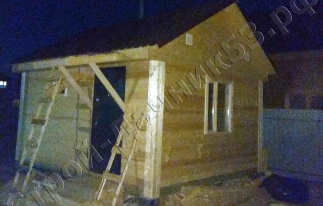 1 брусовая баня 5×4, 20 м², московская область, раменский район, сельское поселение кривцы (2)